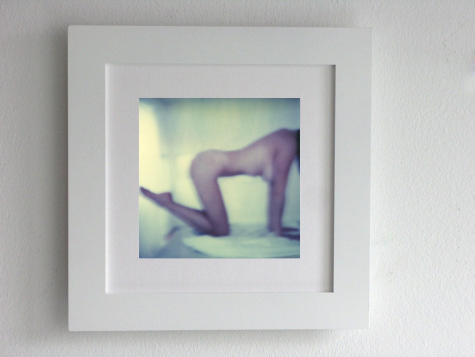 Artistic Female Nude Photo, Polaroid Art, Erotic Photo