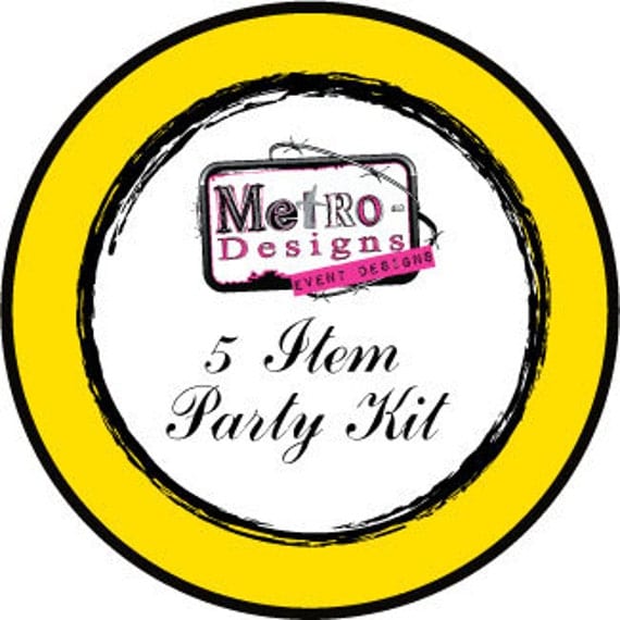 5 Item Party Kit - Buyers Choice Il_570xn