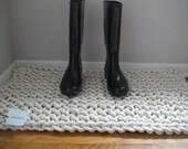 ON SALE Rope Rug 36" x 22"