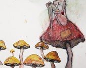 E K A, An 8" x 10" Print By: Allison Harvard