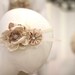 Fabric flower headband