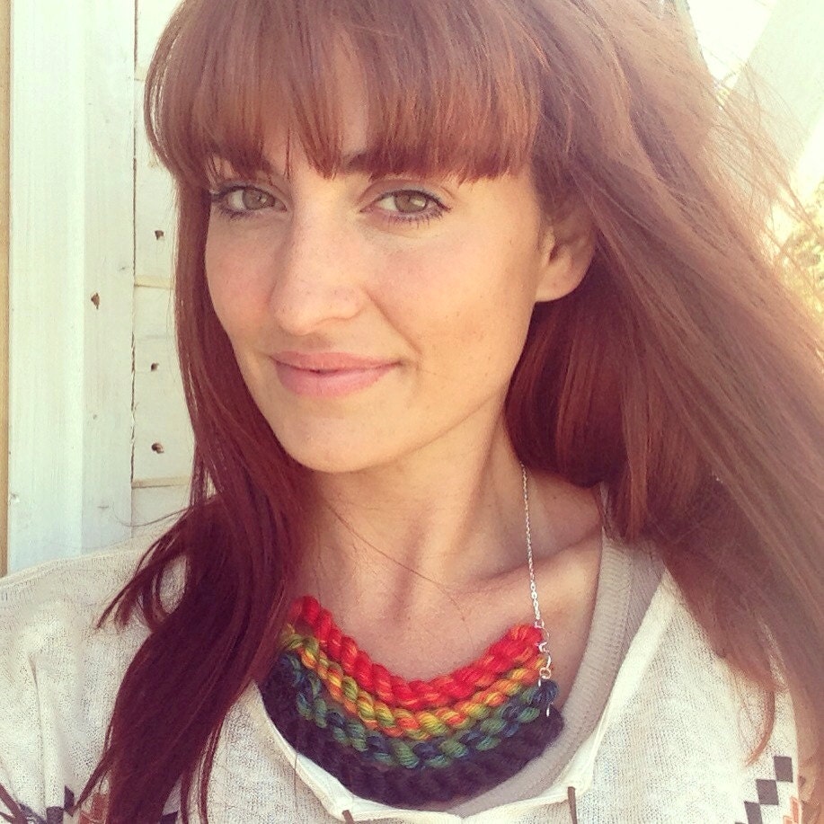 Unique Mini Skein Statement Stacker - Tribal