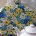 Teapot Cosy Wildflowers Insulated with InsulBright and Warm Fleece