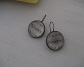 The Princess Bride Westley and Buttercup earrings
