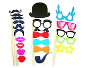 Photo Booth Props - 21 Piece