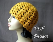 PATTERN: Jellyfish Hat, 6 sizes newborn to adult, easy crochet PDF, InStanT DowNLoaD, Permission to Sell