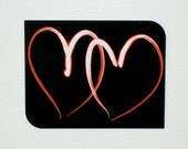 Valentine's Day, Metal Print, Love, Wedding, Gift, Ready to Hang Art Piece, 11x14, 'Love Lights the Way'