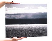 Landscape Large Canvas Wall Decor - Monochrome Nature Photography, Alaska Forest Fine Art Photo, Home Decor Wall Art 16x20
