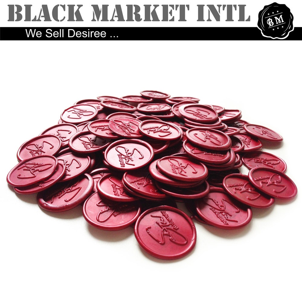 Wax seal stickers, wedding invitation Christmas card envelop