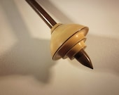 RESERVED for MSeraphima.   Tibetan Spindle in Castellano Boxwood and Teak