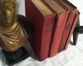 Vintage/Antique Book Bundle Shades of Red