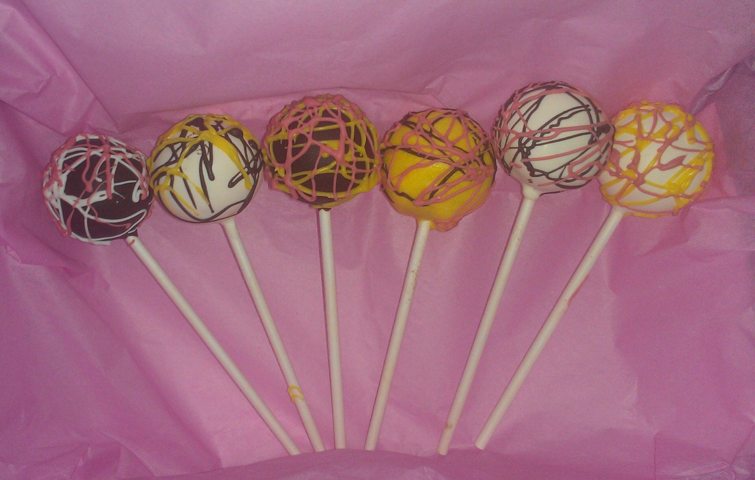 Cake Pops Decorated Chocolate Covered - 1 Dozen