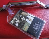 Huey Lewis & The News - Sports - Upcycled Cassette Tape - Luggage, Back Pack, Musical Instrument Case or Bag Tag