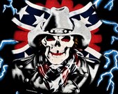 USA Thunder "Rebel Spectre" T-Shirt XL