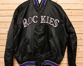 Colorado Rockies Starter Brand Baseball Jacket XL