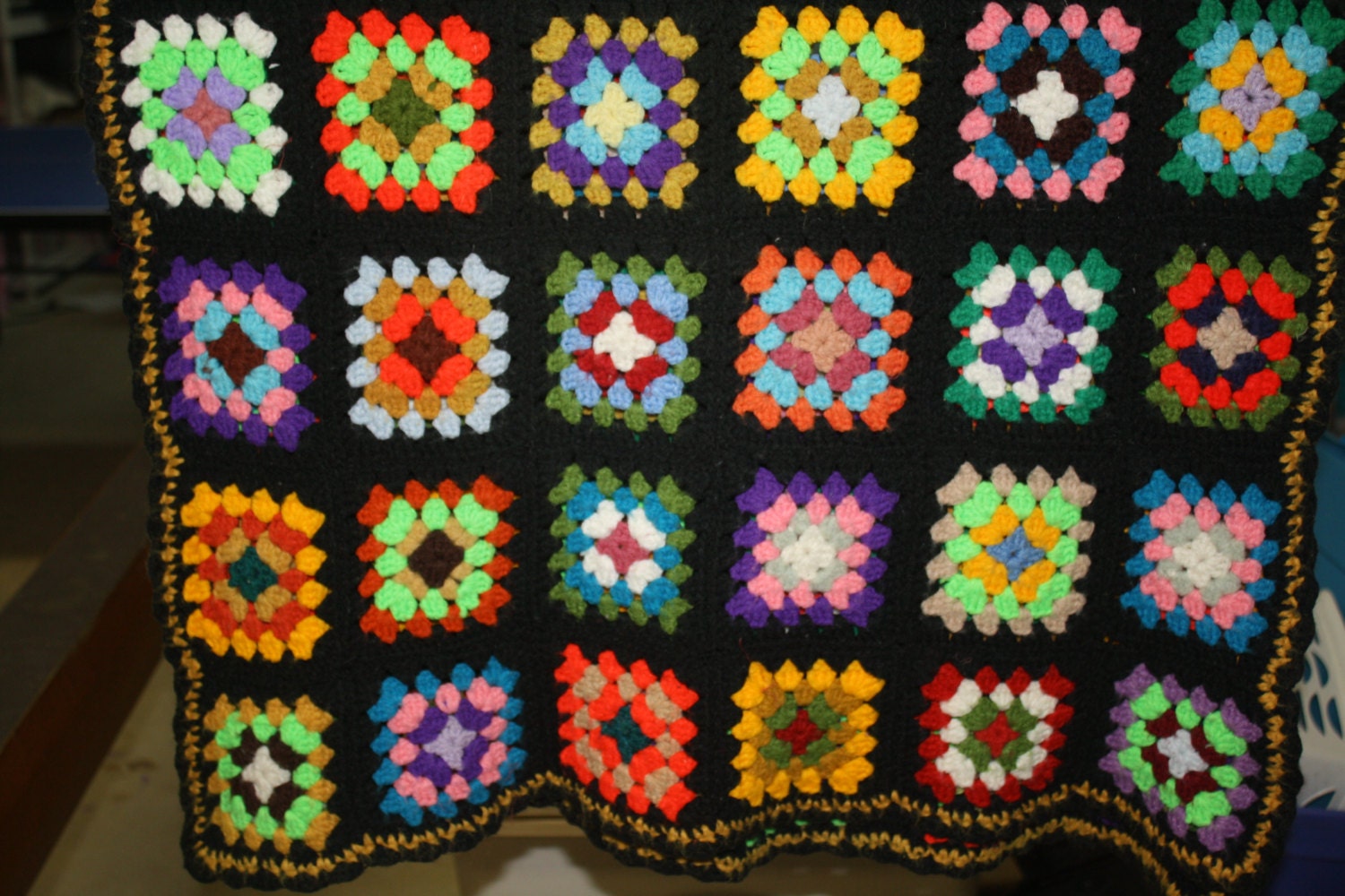 Granny Square Blanket/Afghan