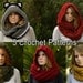 Five 5 Crochet Patterns, Scarf Patterns Discount Package
