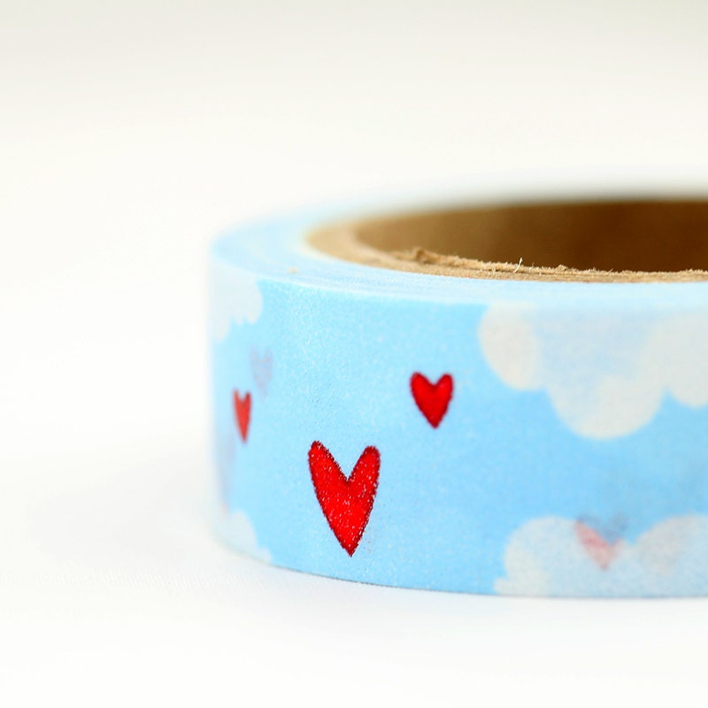 Tape - Heart in the Clouds Washi Tape