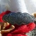 Vintage 1960's Navajo Hippie Sterling Silver Barrette