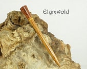 Hair stick - 158mm - Handmade from red oak and Australian red mallee burl.