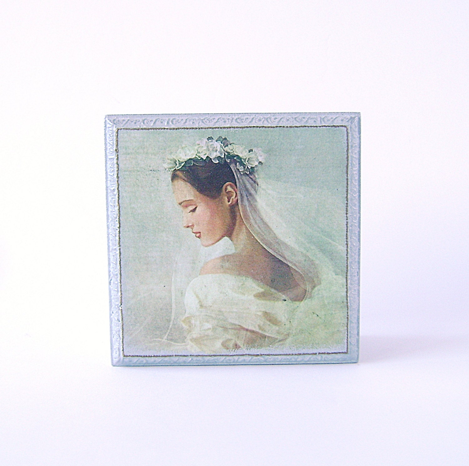 Ring Bearer Box, Personalized Wedding box, Treasury Jewelry Wooden Box ,Grey Gold square box, Bride, Bridal Gift