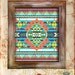 SouthWest Indian Blanket Native American Vintage Print Rustic Americana antique aztec navajo poster home decor wall art graphic design 10x13