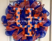University of Florida Gators Mesh Wreath
