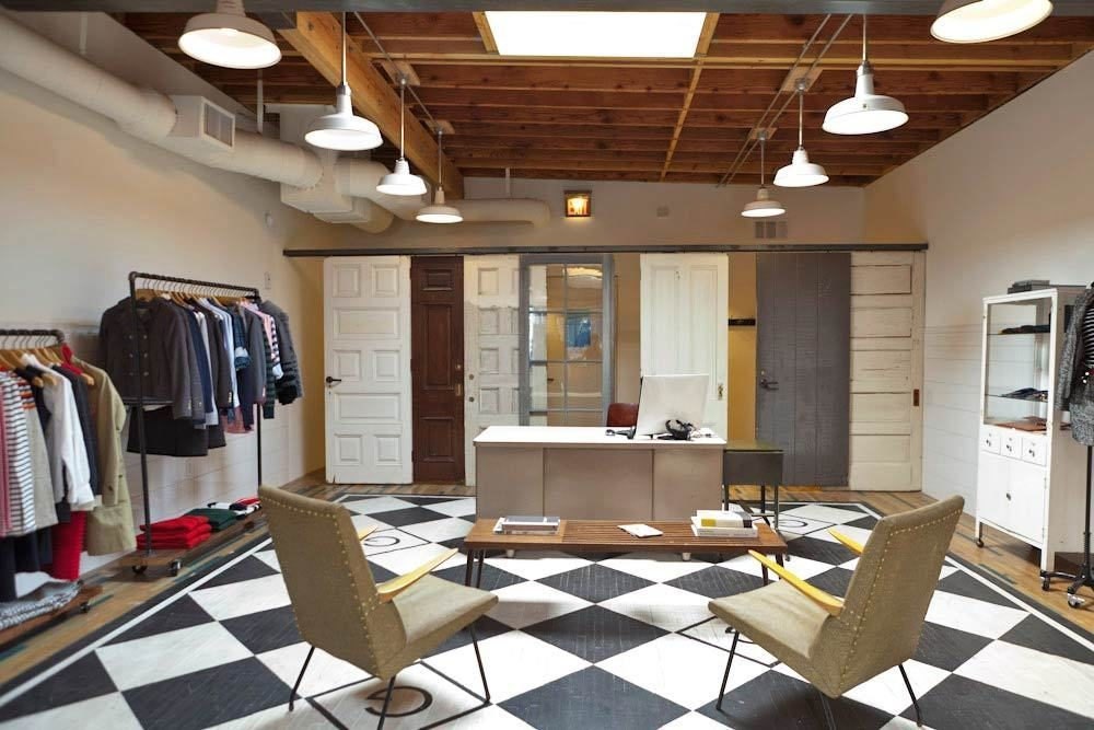 Industrial Garment Rack (42")- As Seen In Country Living Magazine