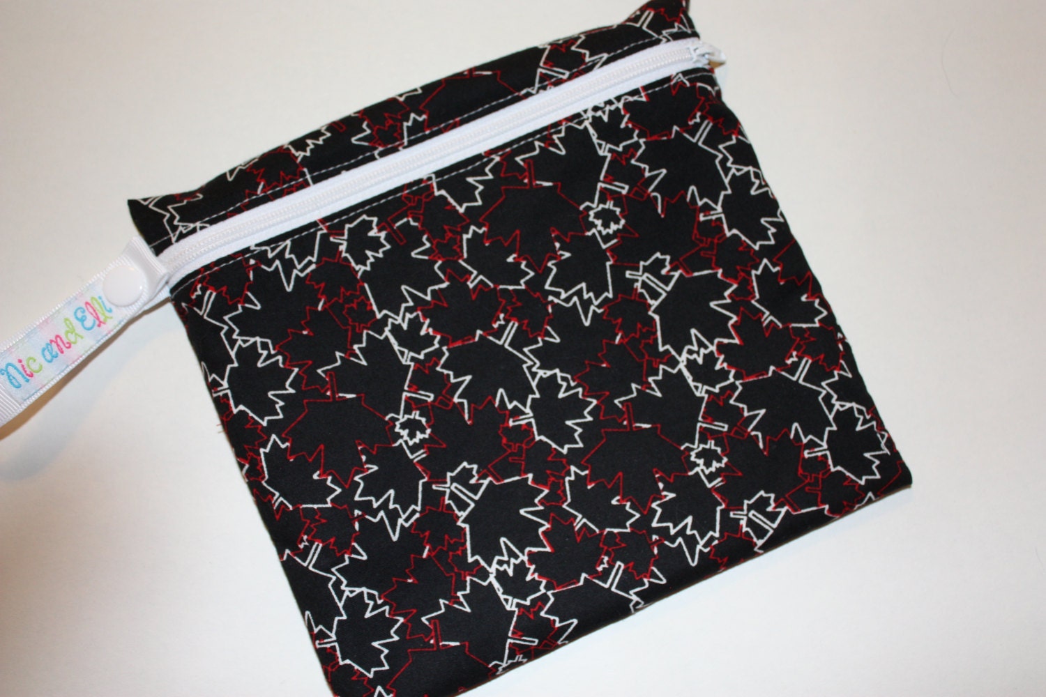 Sandwich Bag Reusable Zippered Bag Happy Canada Day