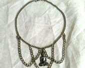 Sitting Buddha Garland Chain Choker