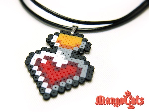 Valentine's day Love potion bead sprite necklace