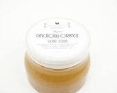 SALE Organic Sugar Scrub with Essential Oils: Patchouli - Orange