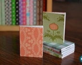 2 designs - Miniature Notebook set of 2 (S) with blank pages (MSD/tiny sized) for dolls