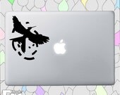 Hunger Games Mockingjay bird Inspired - vinyl decal sticker  for macbook pro air 11'' 13'' 15'' 17'' and iPads