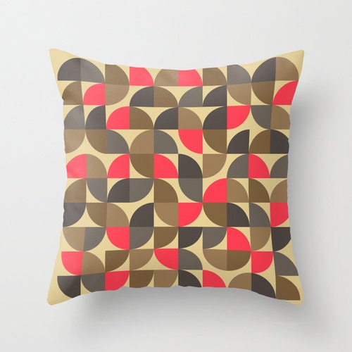 Decorative Pillow Cover, (16x16) Colourful Abstract throw pillow case for the Home Decor by Modern Artist Jazzberry Blue