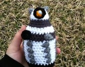 Dalek Supreme Doctor Who crochet amigurumi plush toy doll