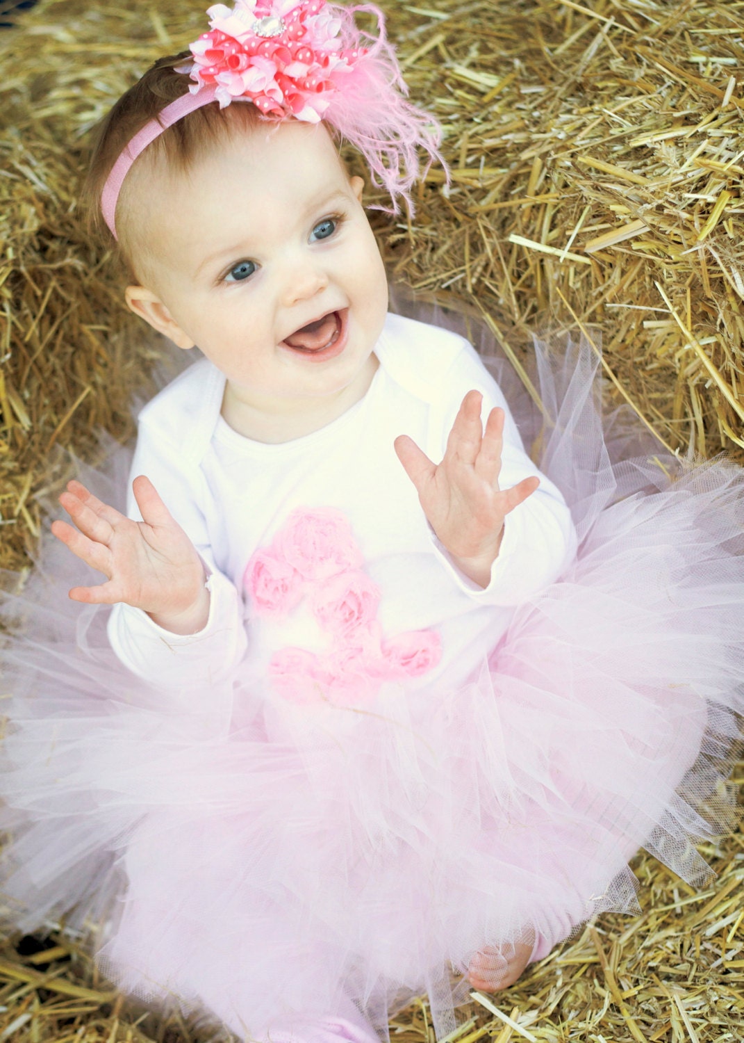 Adorable 3d Rosetta Number Onesie 1st Birthday, 2nd Birthday 3rd birthday