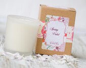 Spring Violet Soy Candle- Fruits and Floral Spring Collection