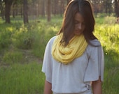 Women's Yellow Scarf // Nautical Summer Scarf // Handmade Scarf  // Nautical Accessories // Beautiefull Things