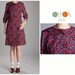 Handmade dress "Dahlias"