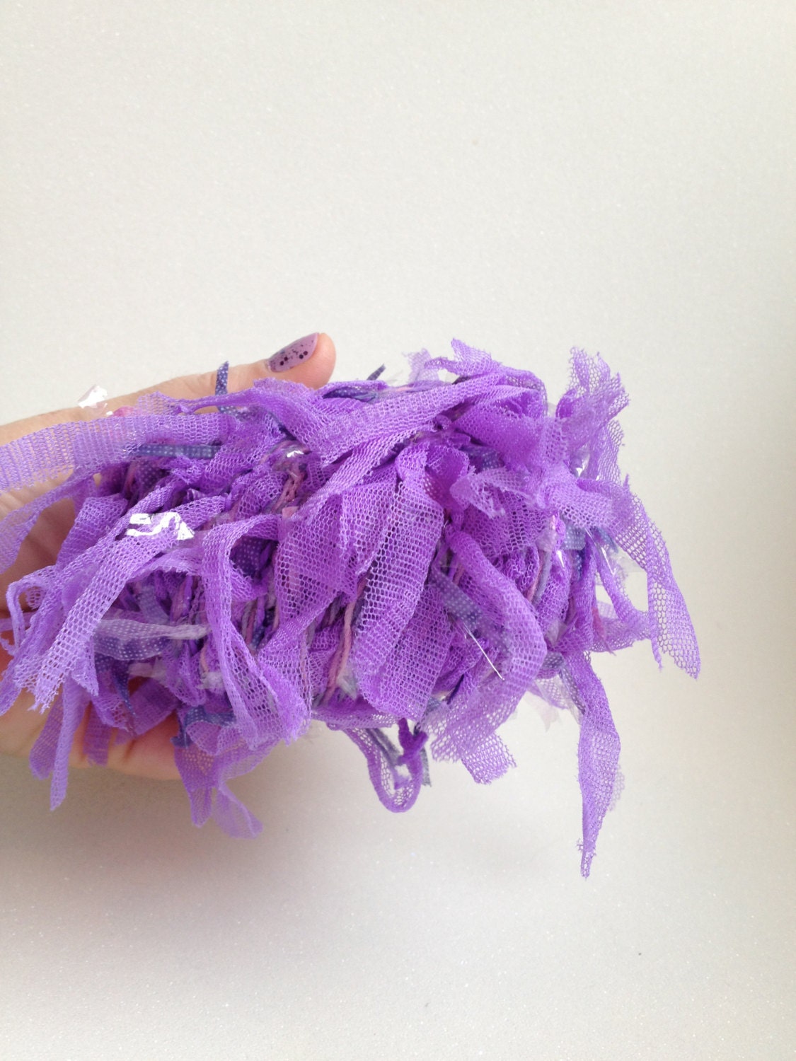 Plymouth Palazzi Yarn - Purple -  Novelty Yarn