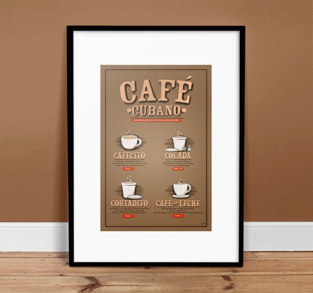 Cafe Cubano Guide Print