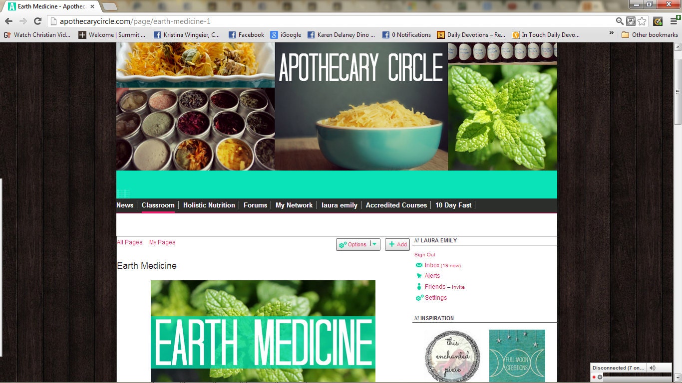 June 2013 Apothecary Circle
