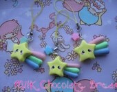 Kawaii Shooting Star Phone Charm