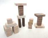 Wooden Toy Blocks - Toy Bricks - Waldorf Wood Toy