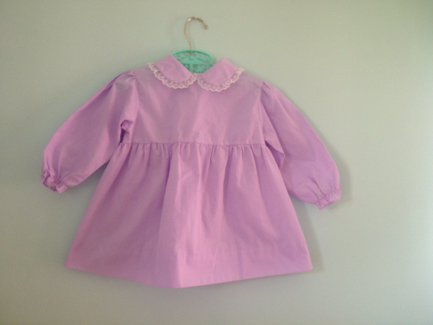 Vintage Purple Dress Toddler Girl 24mo.