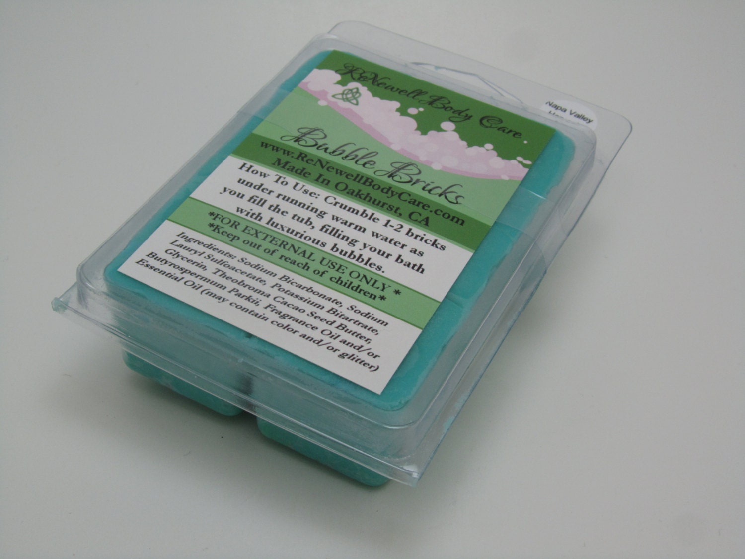 Napa Valley Harvest (Wine scented) Bubble Bricks