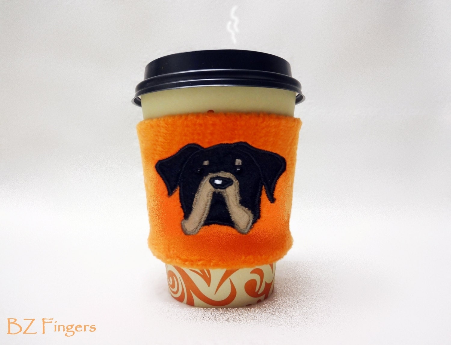 Coffee Cup Cozy Sleeve Can Koozie  for Dog Lovers