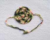 Crochet bracelet, headband, summer accessory, gift for mom, beach accessory, mothers day, gift for her