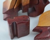 Vintage Wood Turtle Puzzle-Child's Kid's Toy-Nursery Decor-Collectible Display-Retro 1960s 1970s-Interlocking-FUN  --Affordable Gift